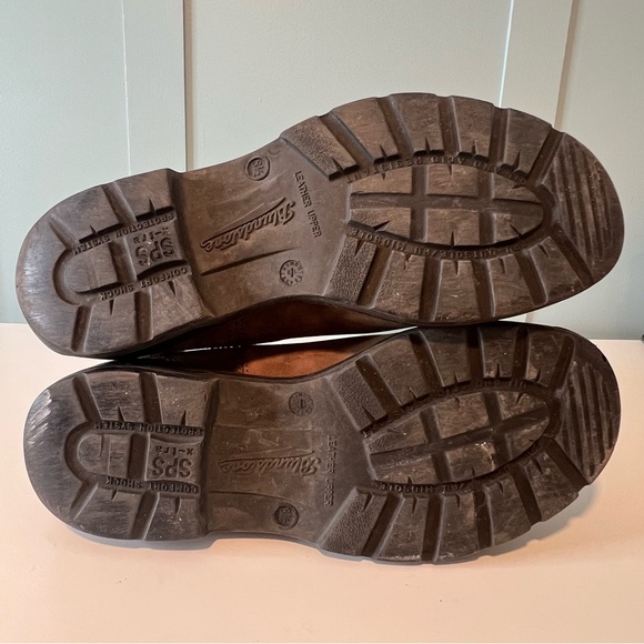 Blundstone Men's Classic Distressed Brown Leather Chelsea Boots. Size 8.5 AU. - Picture 6 of 16